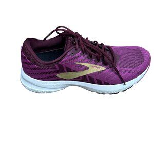 Brooks Launch 6 Purple Breathable Lightweight Running Shoes Size 7.5